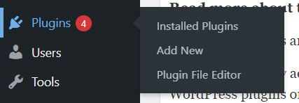 Install WordPress Plugins User Interface