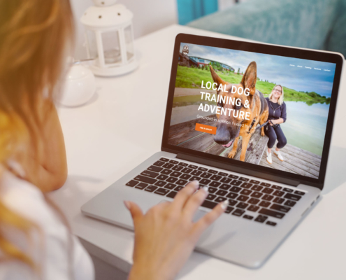 1 Day Website for dog training company