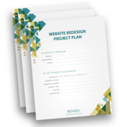 Website Redesign Project Plan worksheet