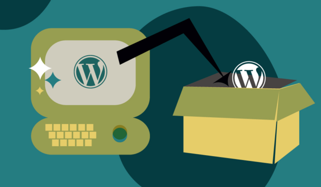 Backing up your WordPress website illustration