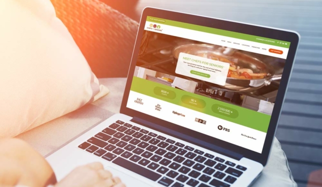 Custom WordPress web design for franchisor