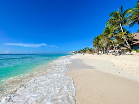 Playa del Carmen beach