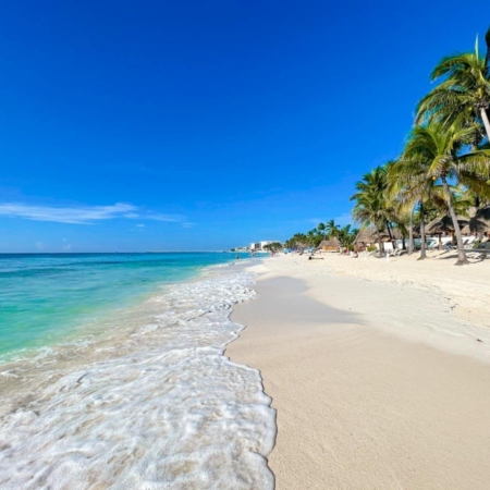 Playa del Carmen beach