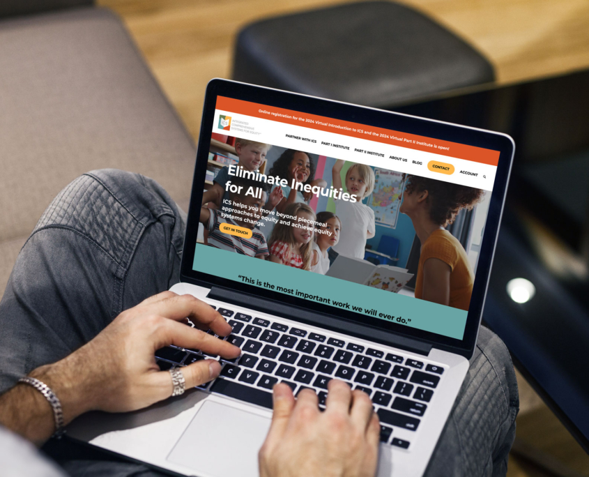 1 Day Website design for ICS