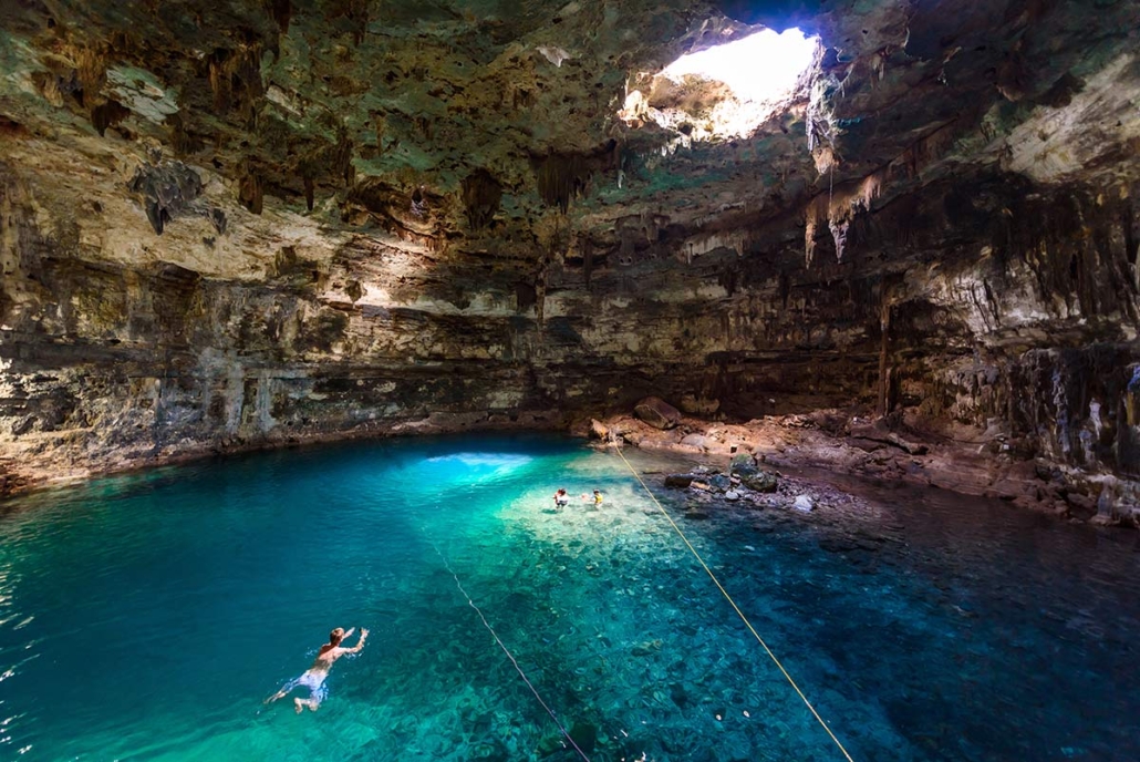 Cenote in Mexico